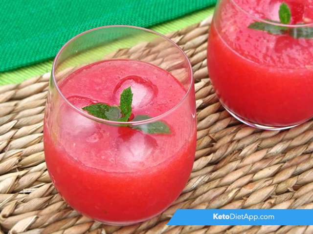 Watermelon ice drink
