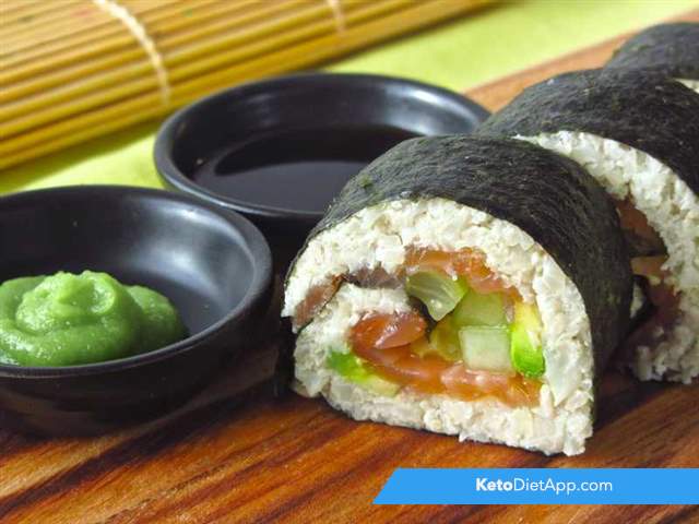 California sushi rolls