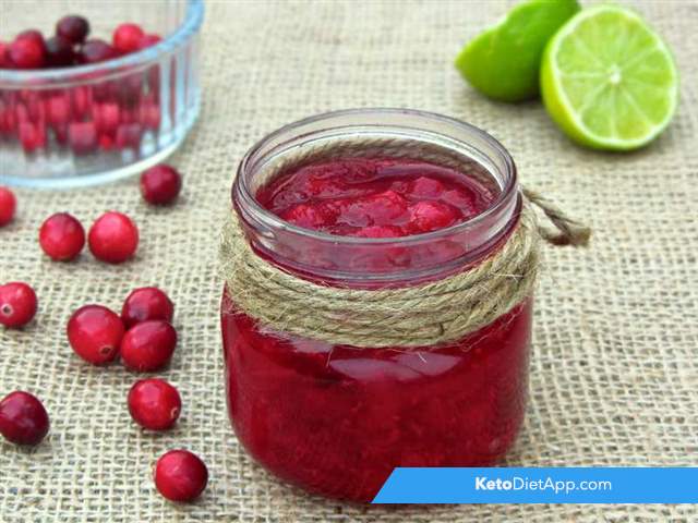 Spiced cranberry relish