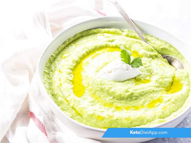Creamy green Gazpacho