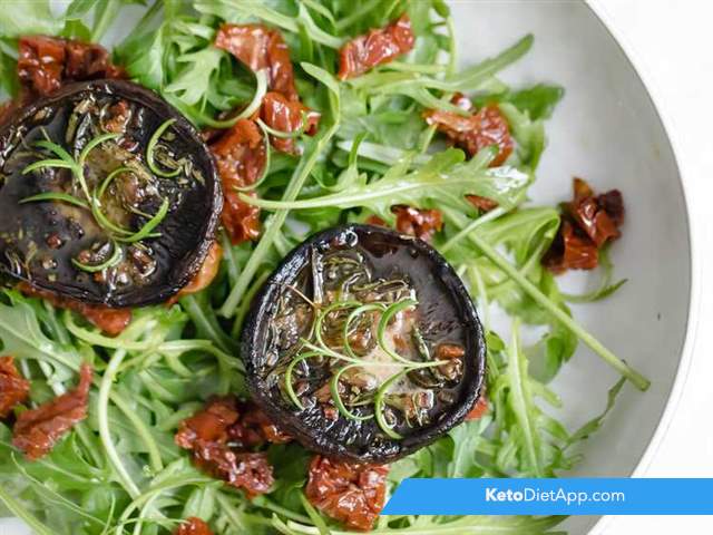 Portobello mushroom salad