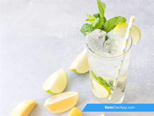 Low-carb virgin Mojito