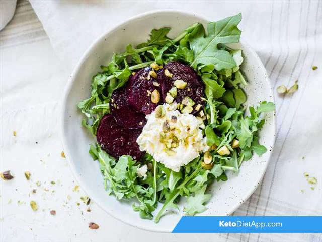 Beetroot & ricotta salad