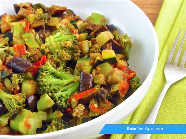 Low-carb Caponata