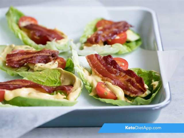 BLT salad boats