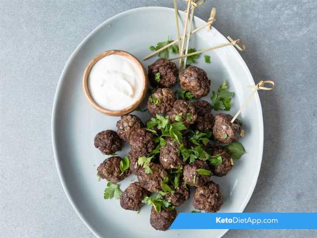 Beef & liver meatballs