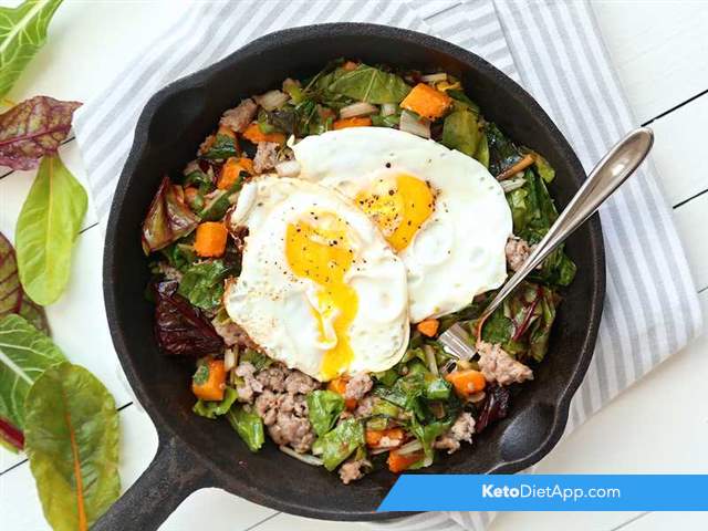 Chard & pumpkin hash