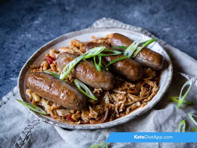 Sausage & cabbage casserole