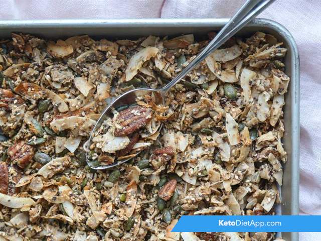 Ginger spiced granola