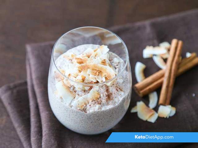 Cinnamon chia pudding