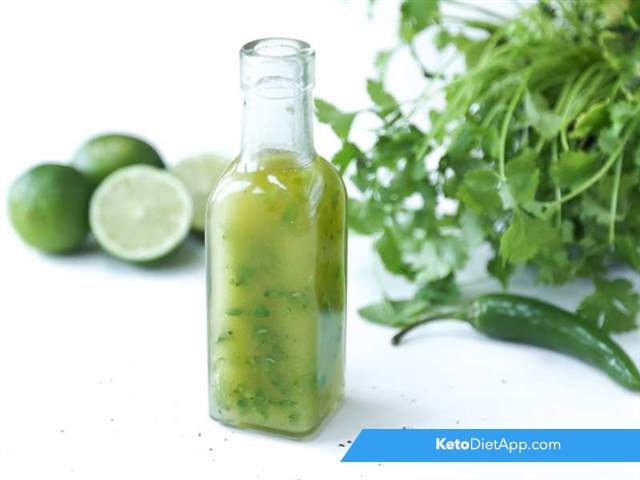 Jalapeno-lime vinaigrette