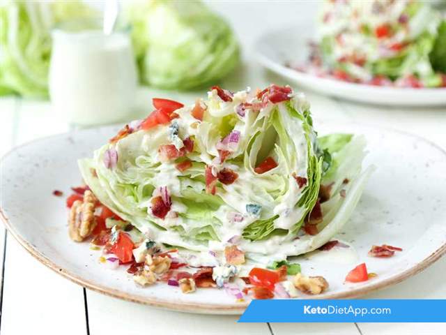 Classic wedge salad