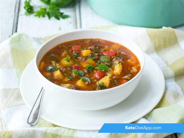 Hamburger soup