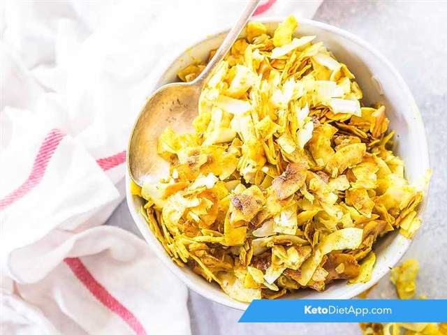 Golden milk coconut flakes