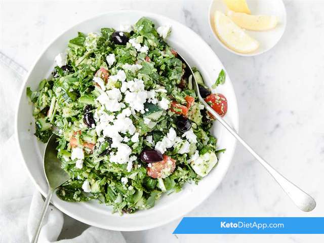 Middle Eastern broccoli rice tabbouleh