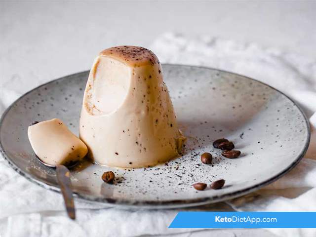 Espresso panna cotta