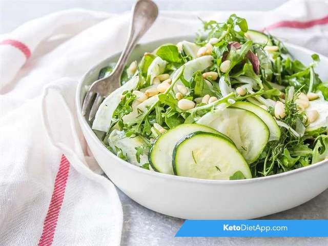 Shaved fennel salad